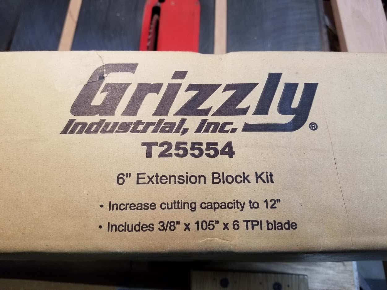 grizzly industrial riser block kit