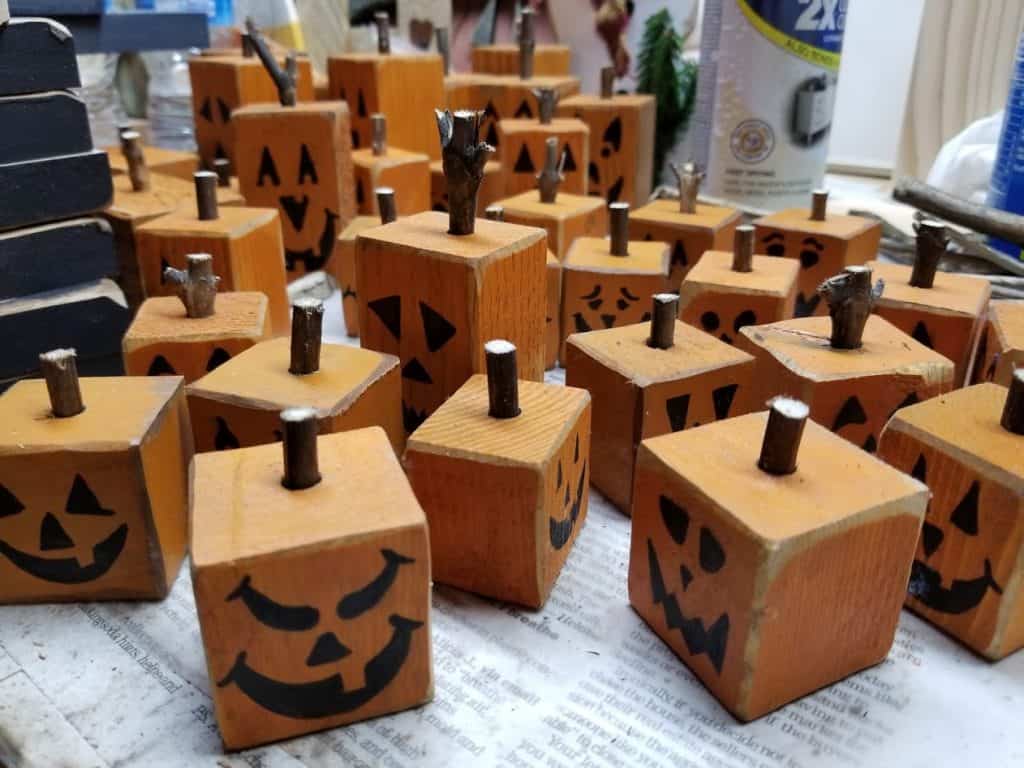 Halloween tiny pumpkins