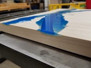 maple epoxy pour