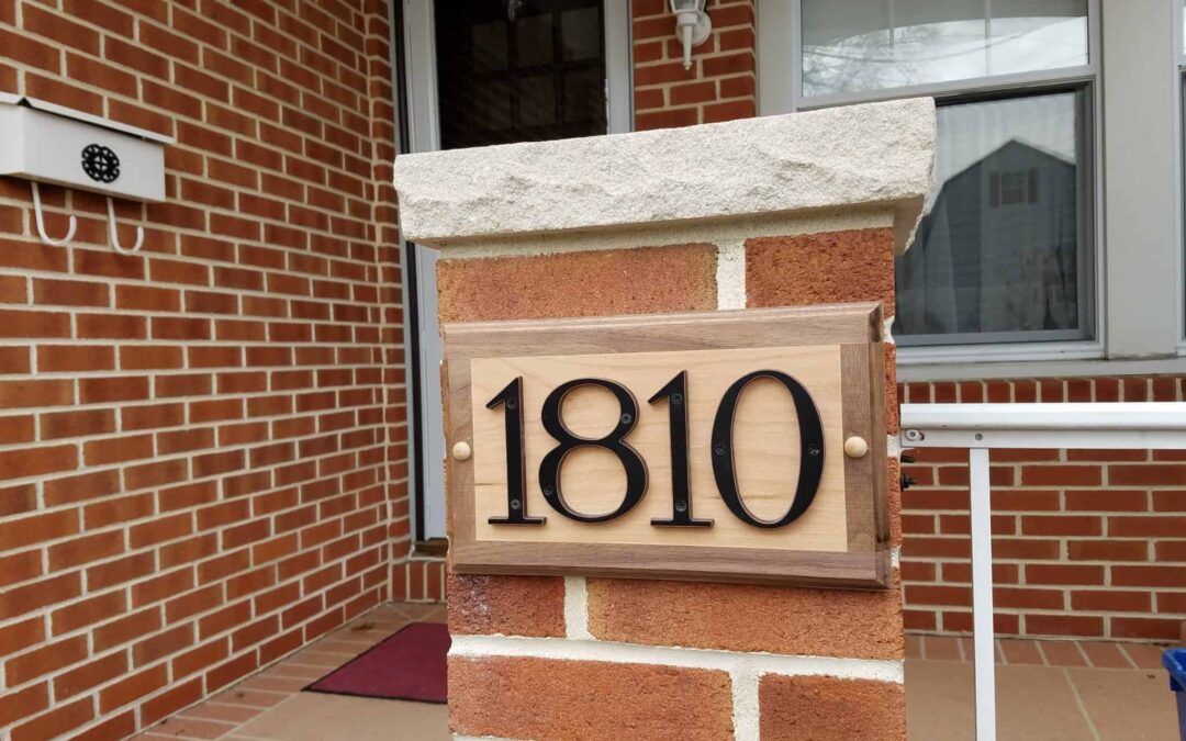 House Number Plaques