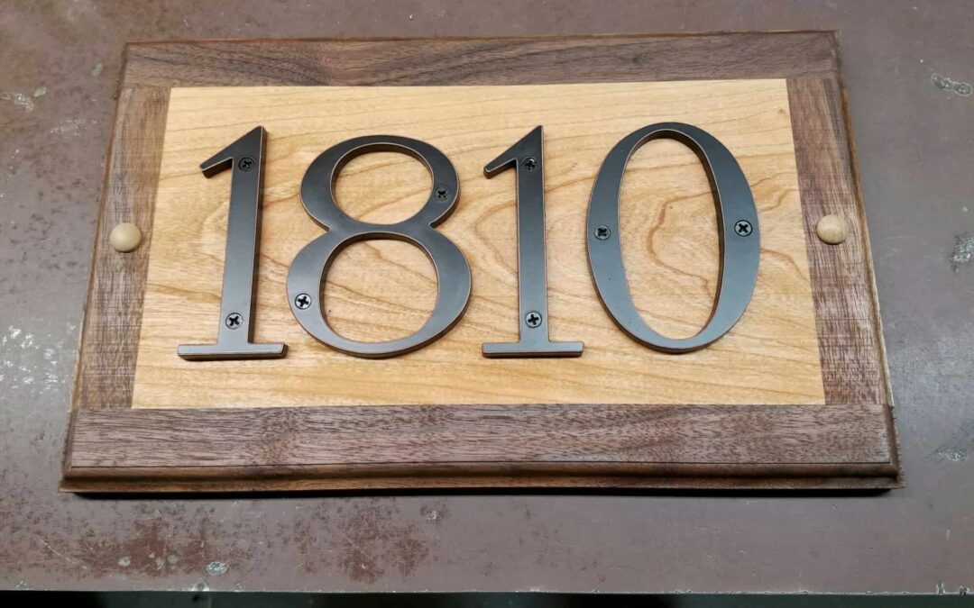 House Number Plaques 